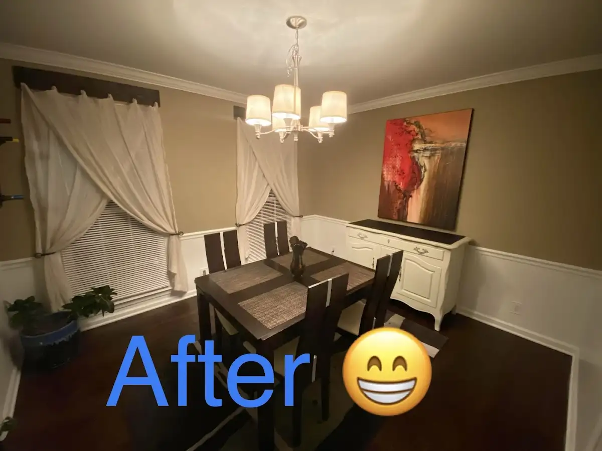 Professional dining room restoration after water damage in Oak Grove
